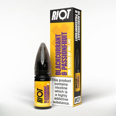 Riot Blackcurrant Passionfruit 10ml Salts